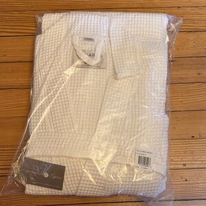 White Waffle Robe